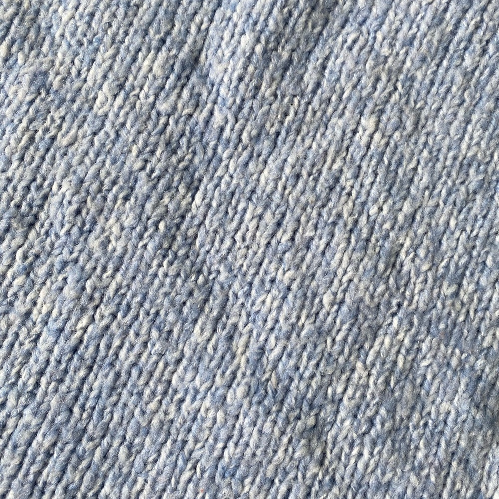 Express Medium Blue Wool Sweater - image 7